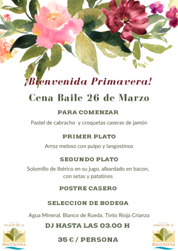 Cena baile primavera