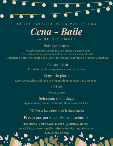 menu cena baile 10 del 12