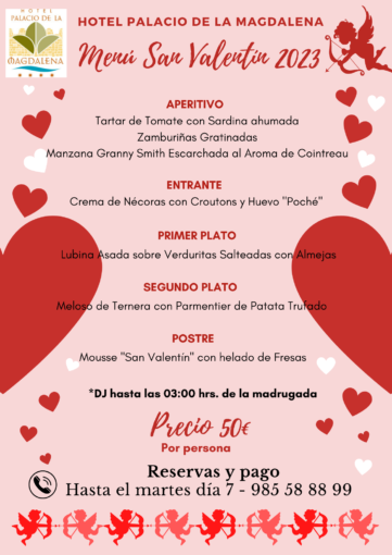 MENÚ SAN VALENTIN 23